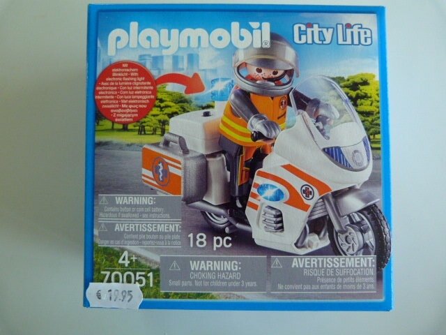 Playmobil City Life Spoedarts op motor