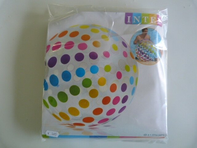 Intex Strandbal stip 107cm