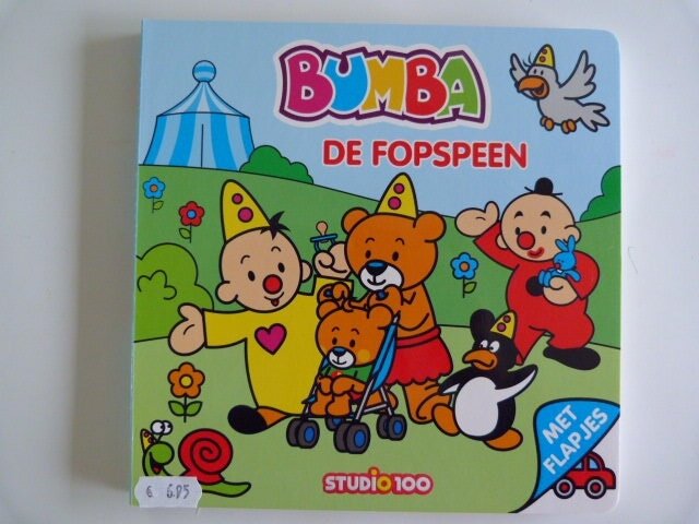 Bumba De fopspeen kartonboekje