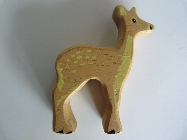 Houten bosdieren Hert