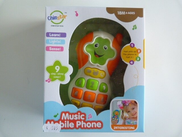 Baby telefoon oranje