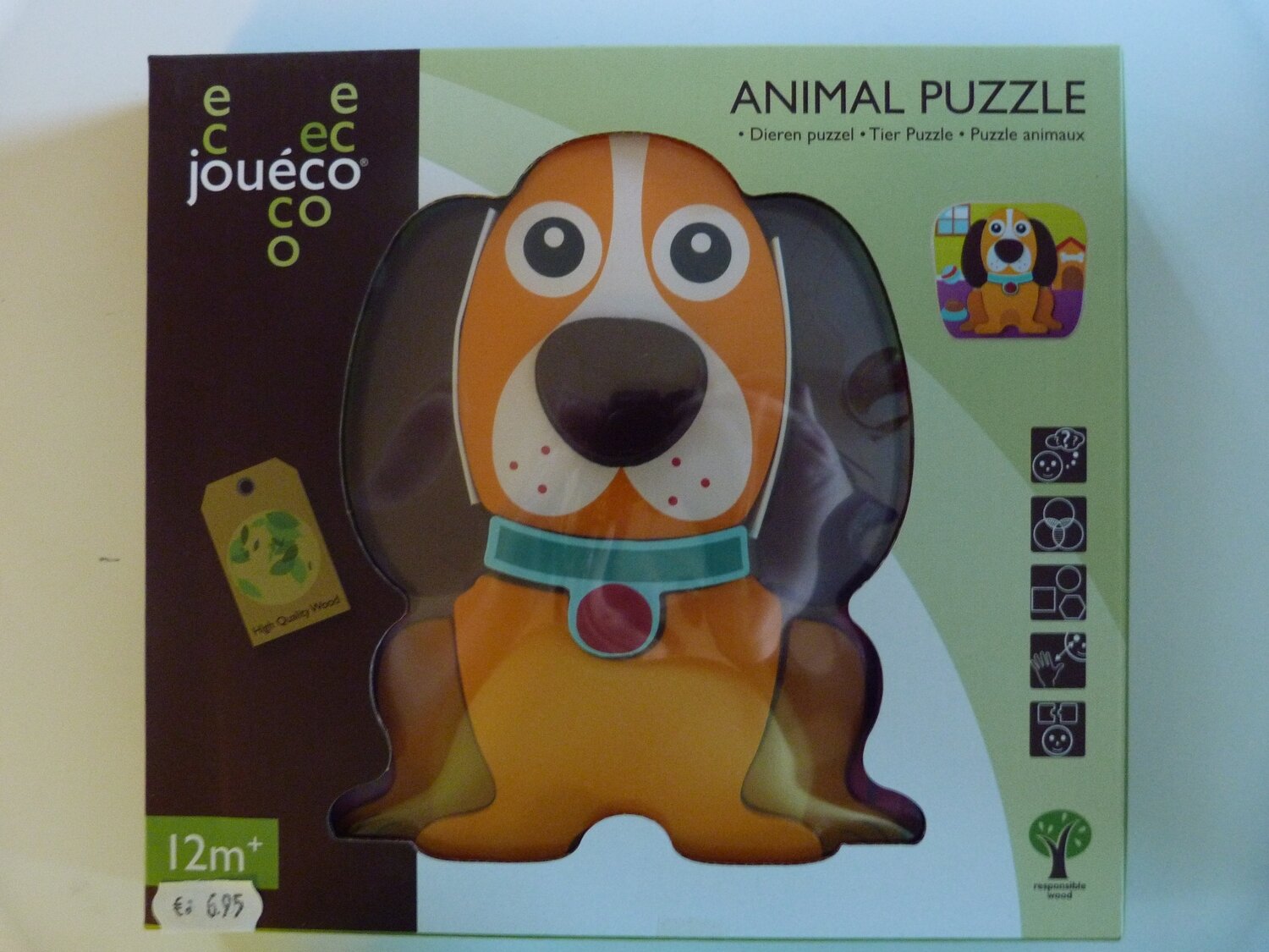 Jouéco puzzel hond