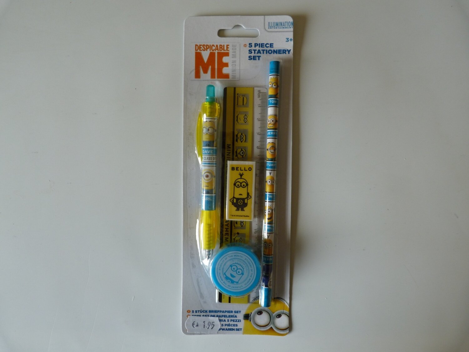 Minions schrijfset