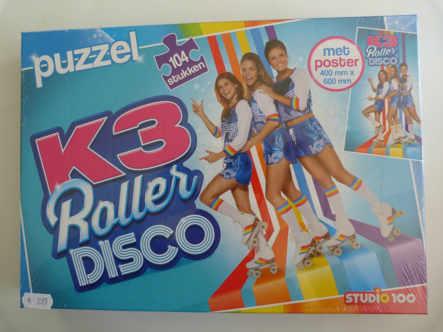 K3 Puzzel  Rollerdisco 104st