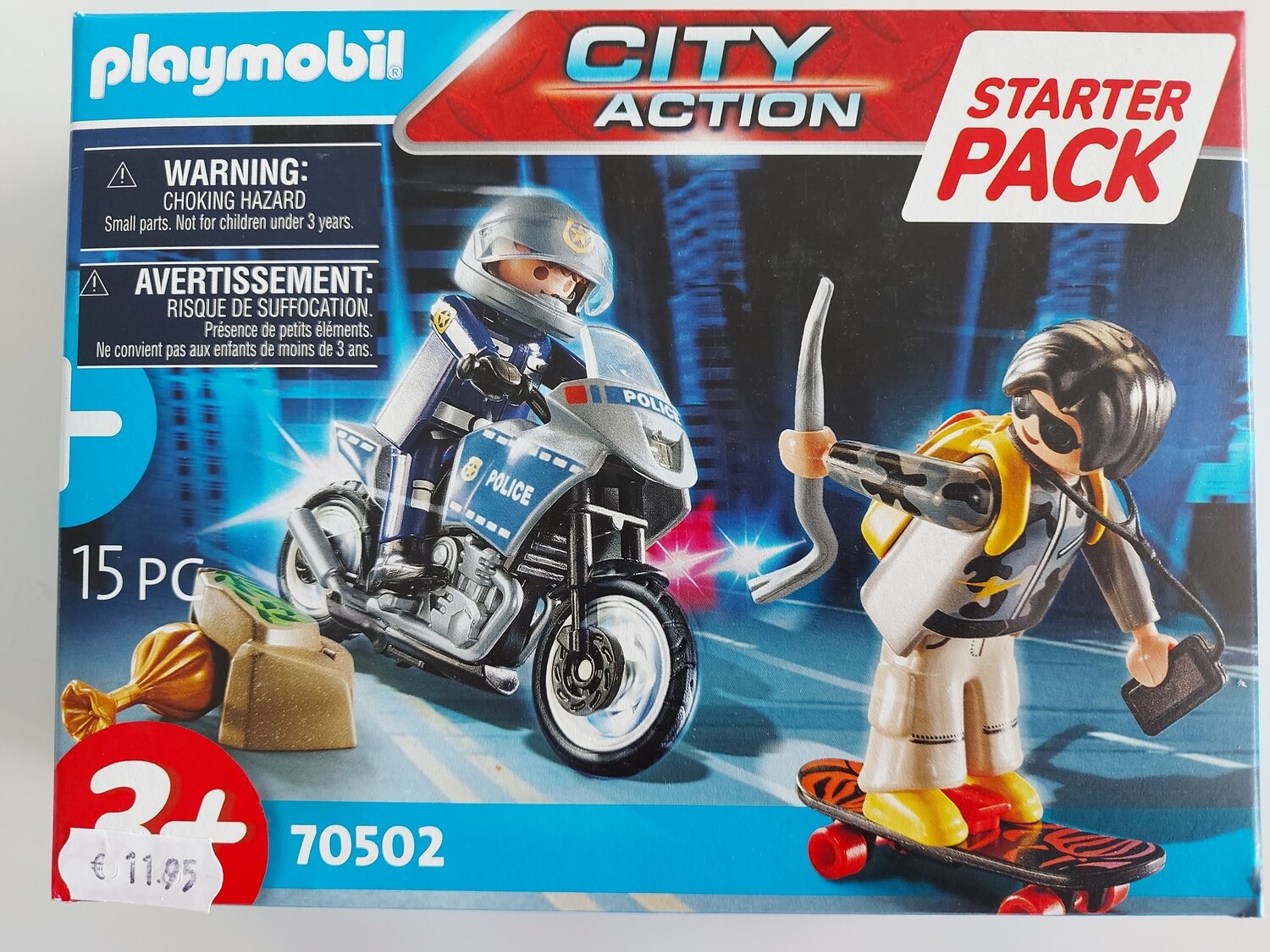 Playmobil City Action Politieachtervolging starterset