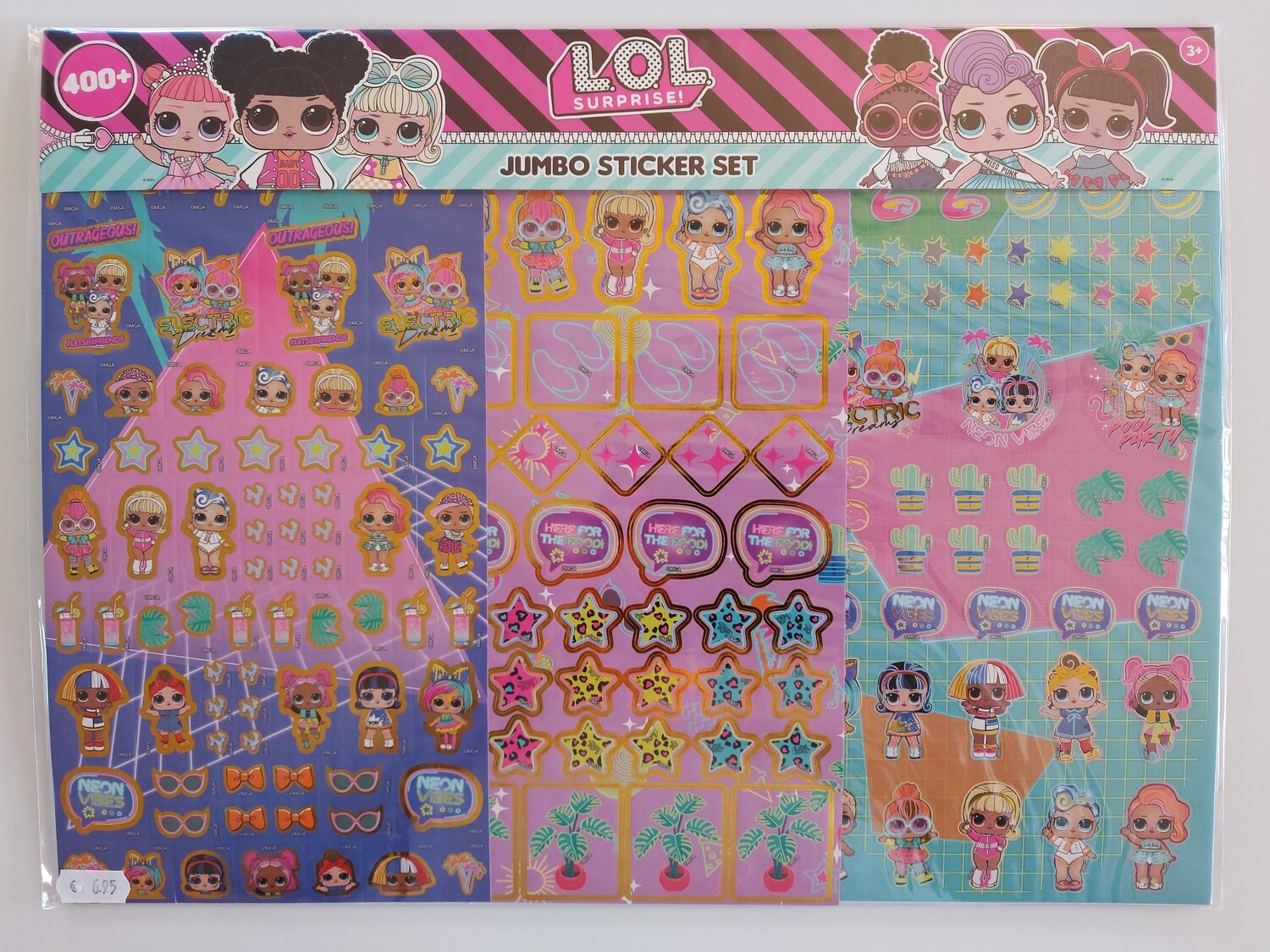 LOL 400 stickers