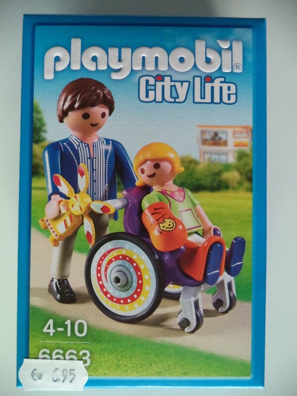 Playmobil City Life Kind in rolstoel