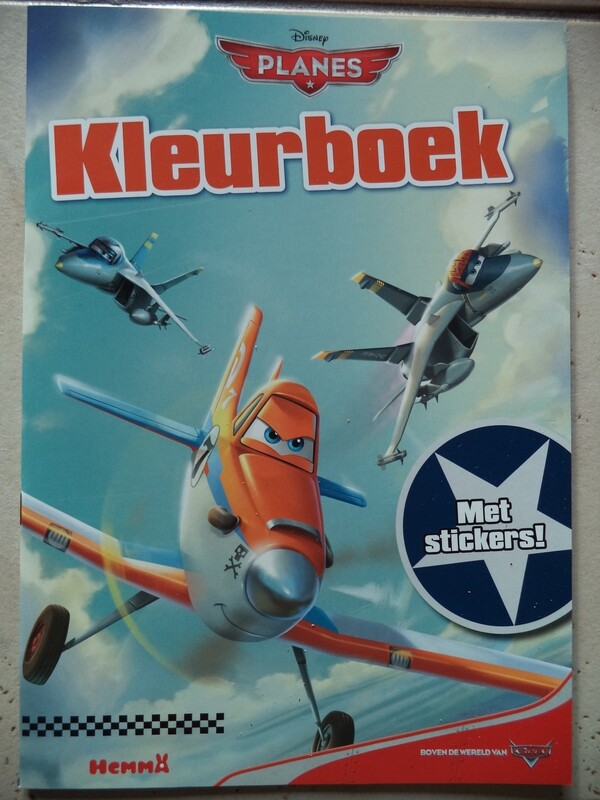 Planes Kleurboek
