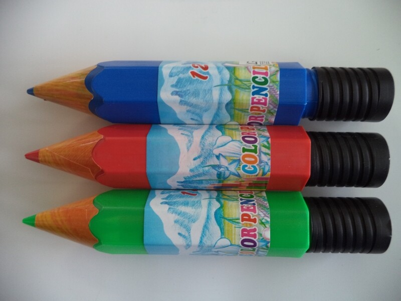 12 Kleurpotloden in tube