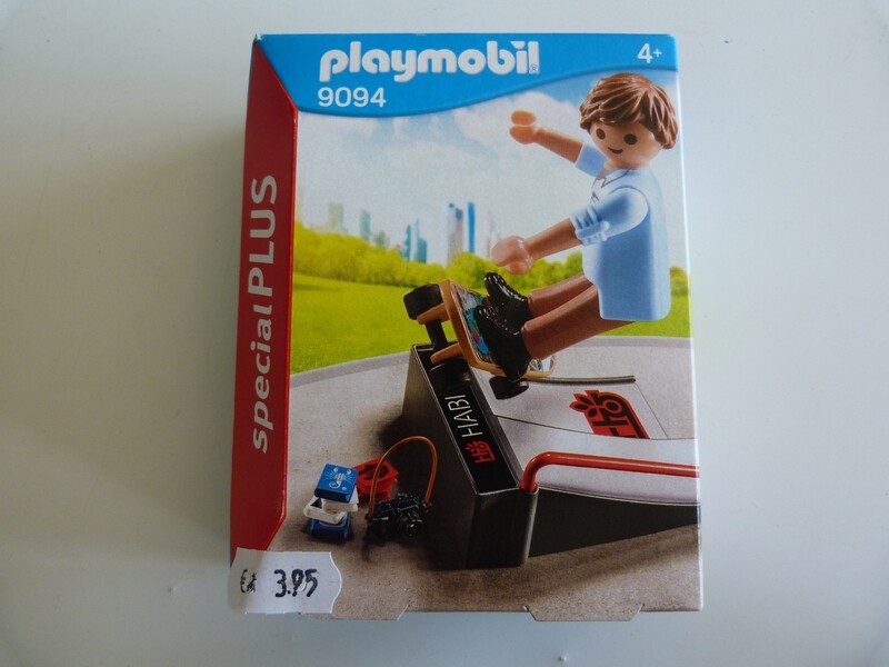 Playmobil Skater met ramp