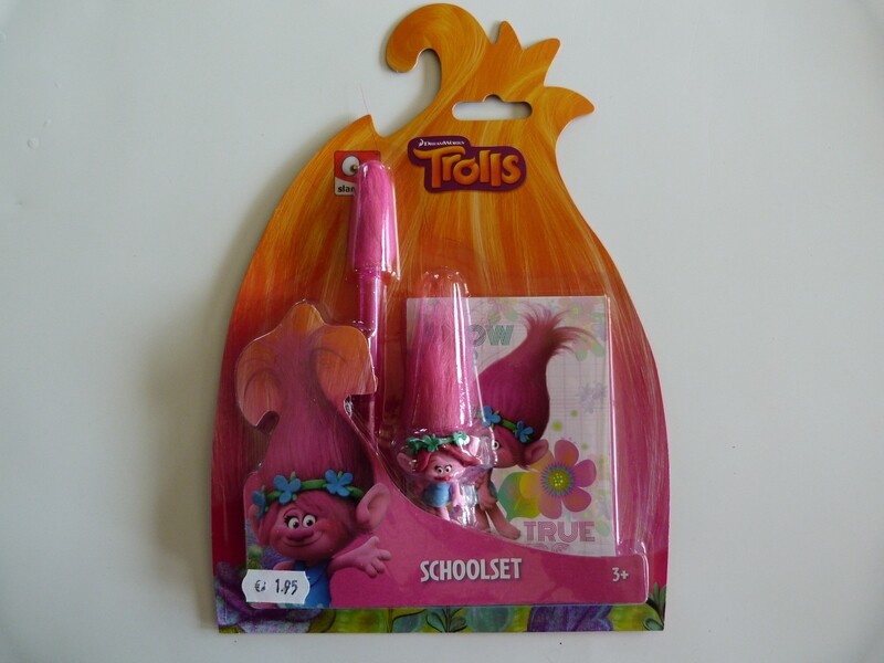 Trolls schrijfset