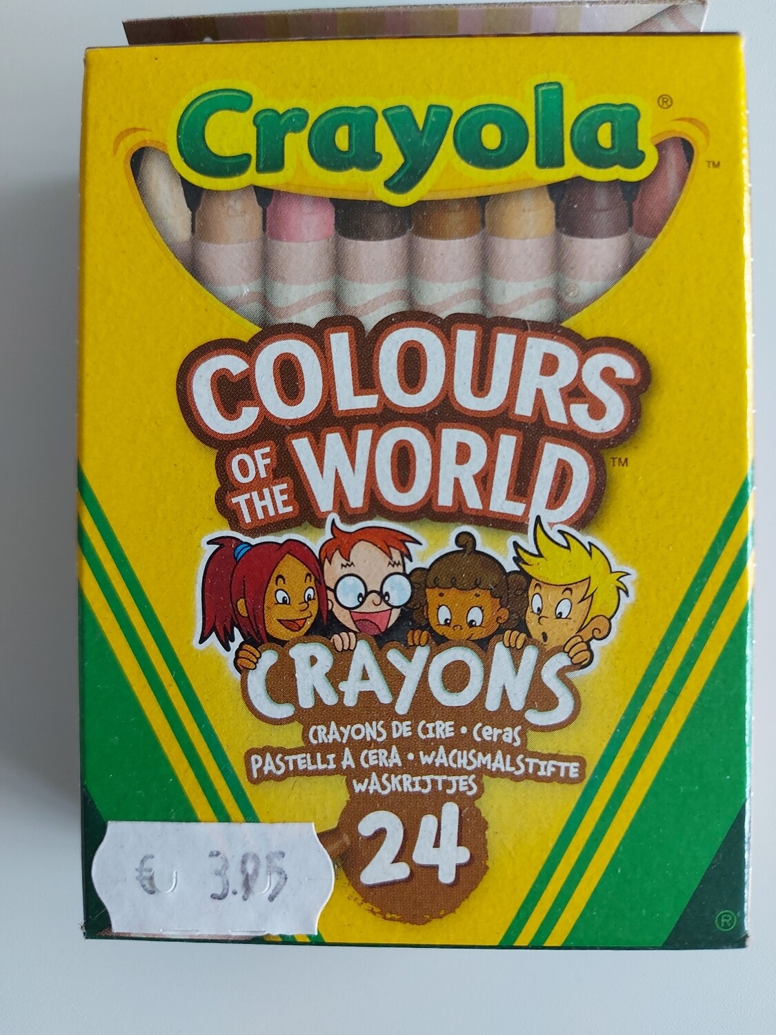 Crayola Colours of the world 24 waskrijtjes