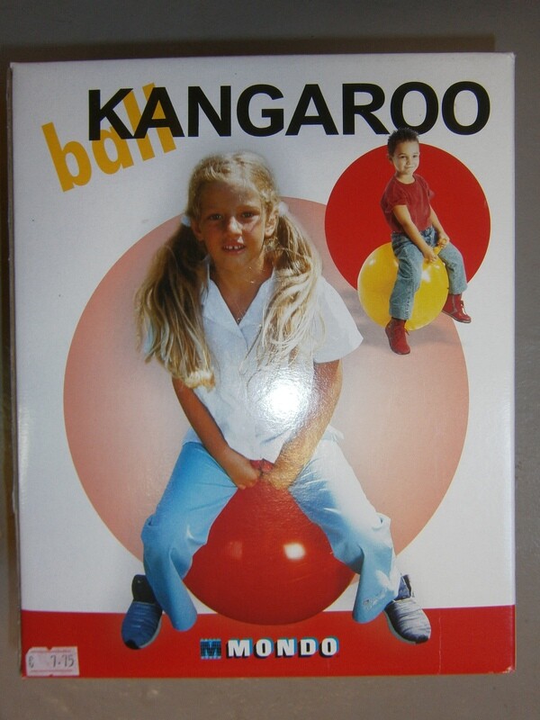 Kangeroebal geel