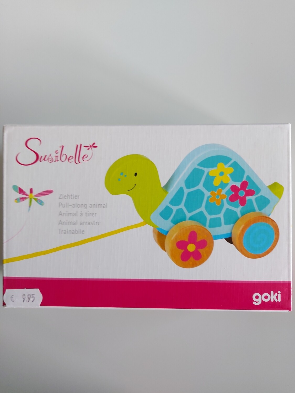 Houten trekdier Schildpad