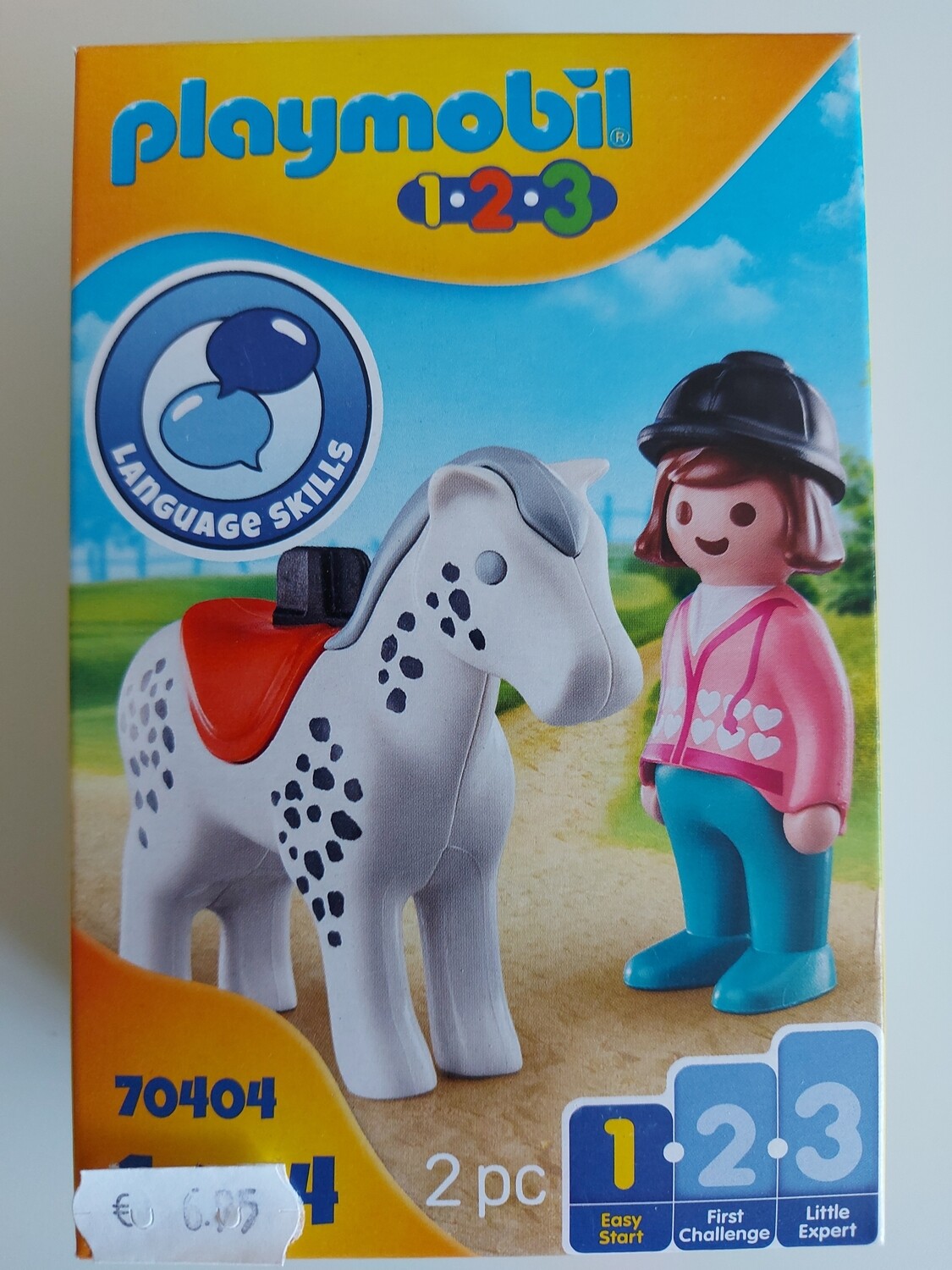 Playmobil 123 Ruiter met paard