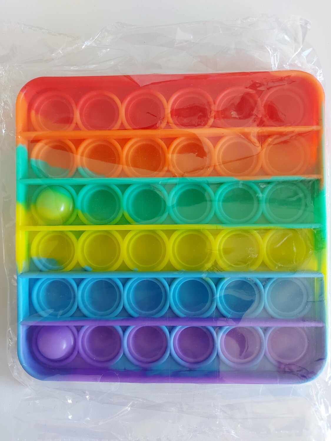 Pop- it multicolor vierkant