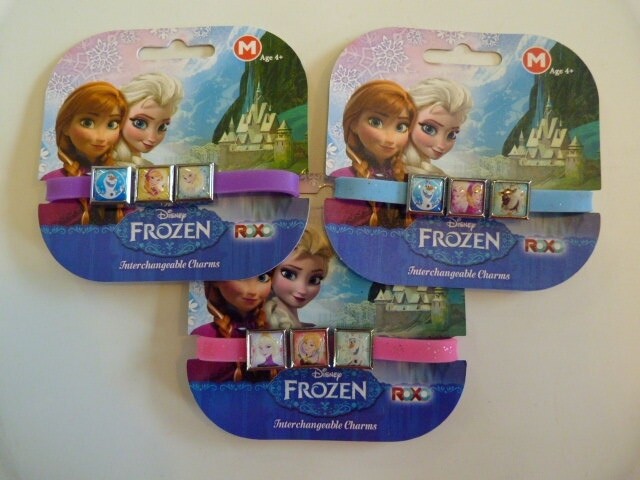 Frozen armband met 3 charms