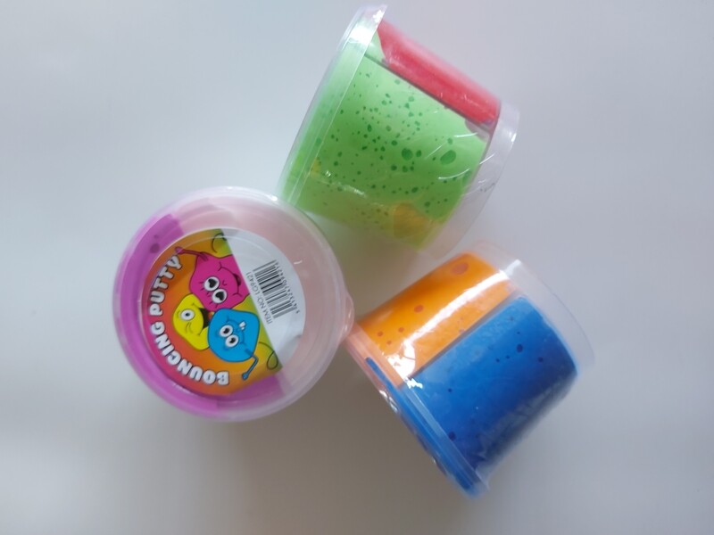 Stuiterputty Neon
