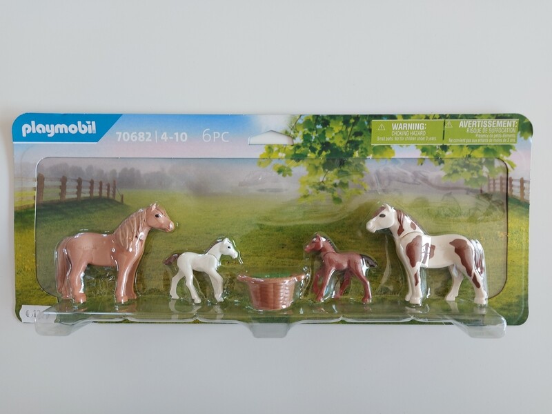 Playmobil Pony's met veulens