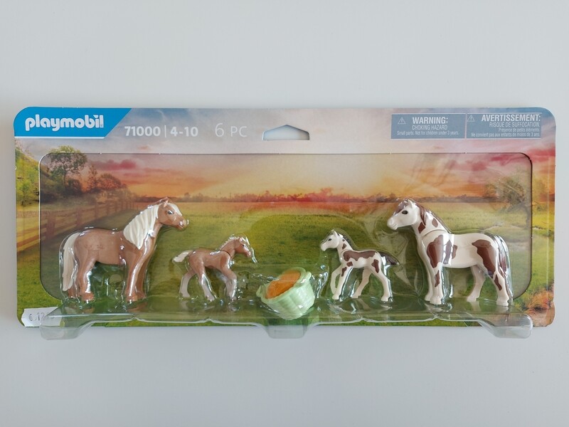 Playmobil 2 Ijslandse pony's met veulen