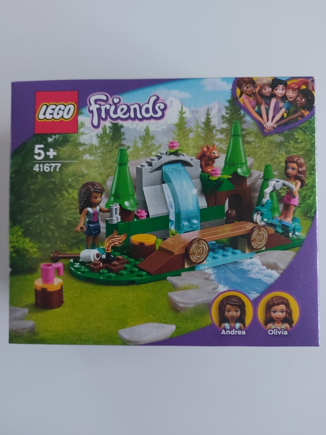 Lego Friends Waterval in het bos