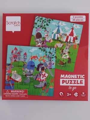 Scratch Magnetisch puzzelboek 2x20st