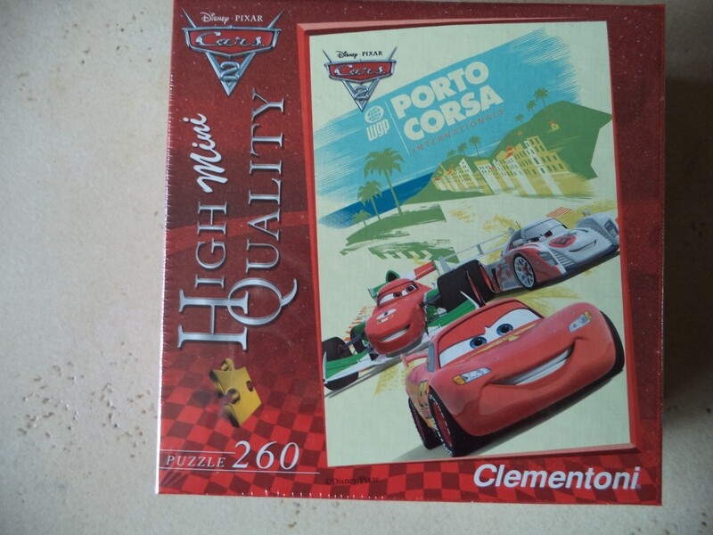 Cars porto corsa minipuzzel 260st