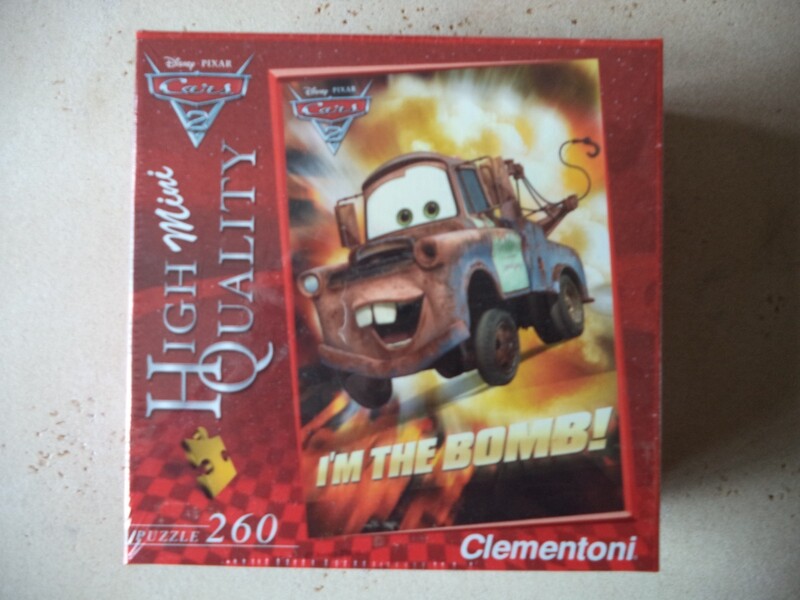 Cars the bomb minipuzzel 260st