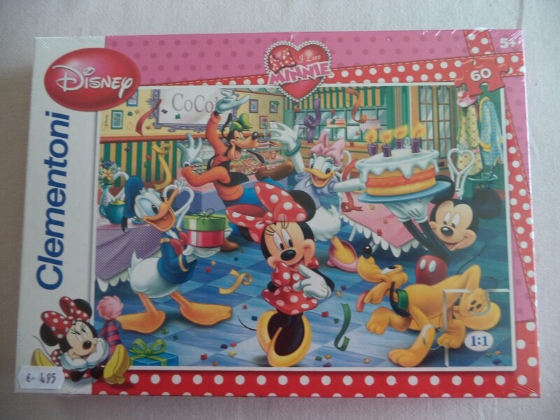 Minnie Mouse puzzel 60st feest