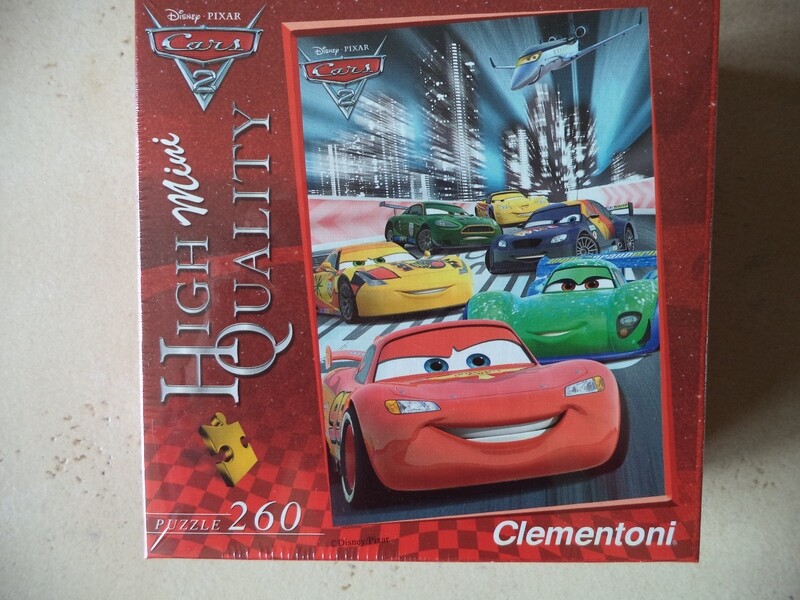 Cars race minipuzzel 260st