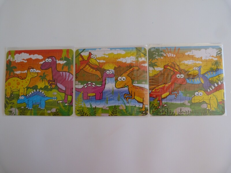 Mini puzzel dino