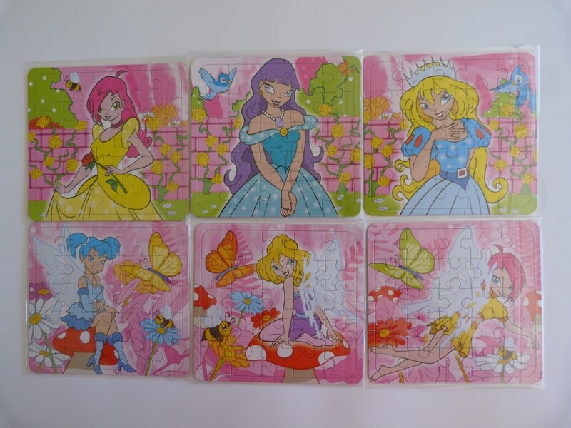 Mini puzzel prinses