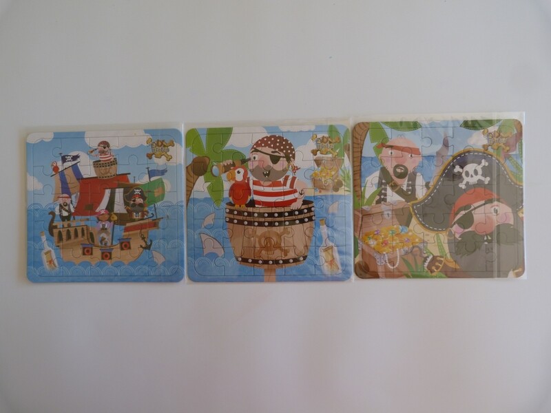 Mini puzzel piraat
