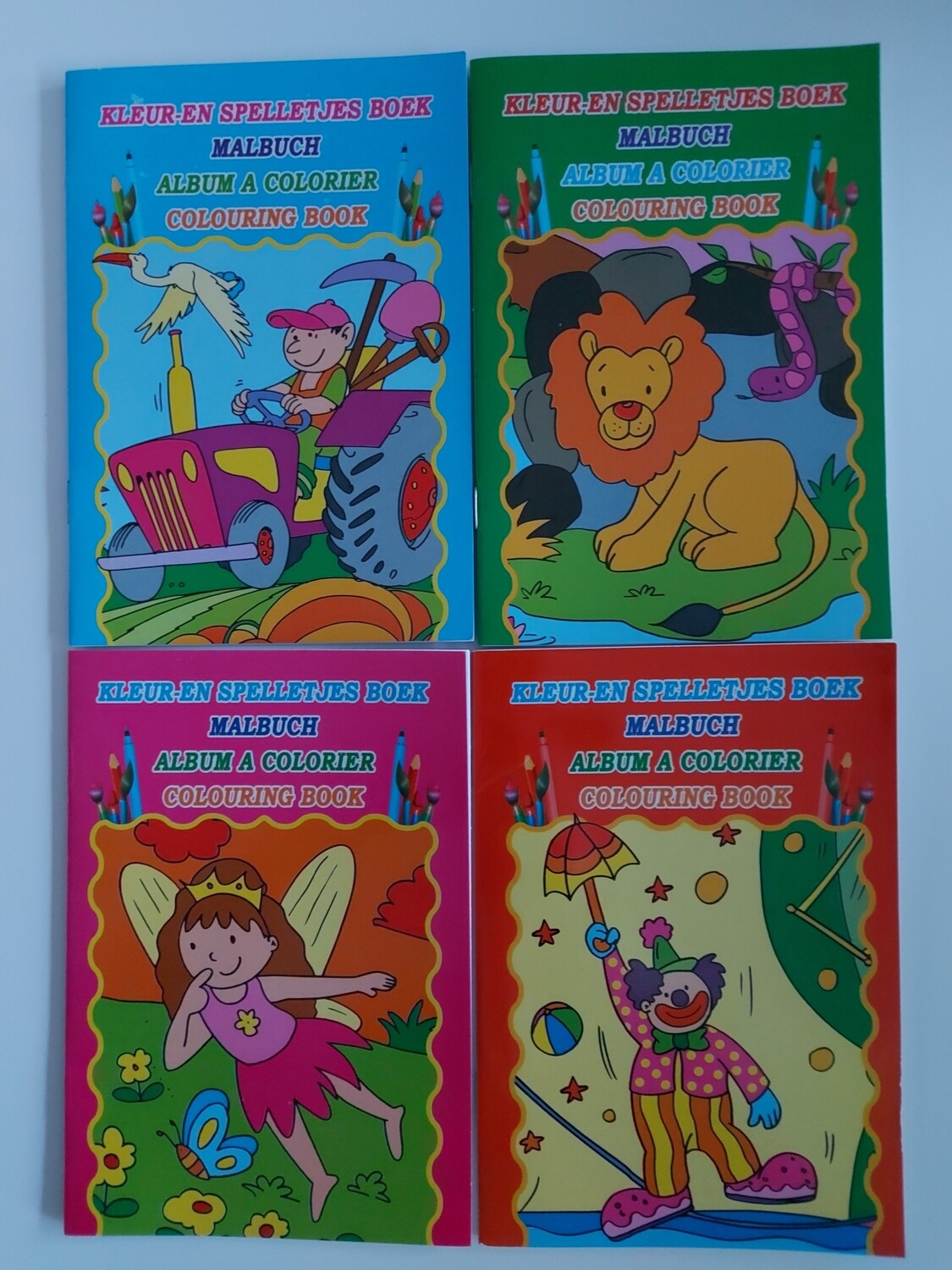 Mini Kleur en spelletjes boek