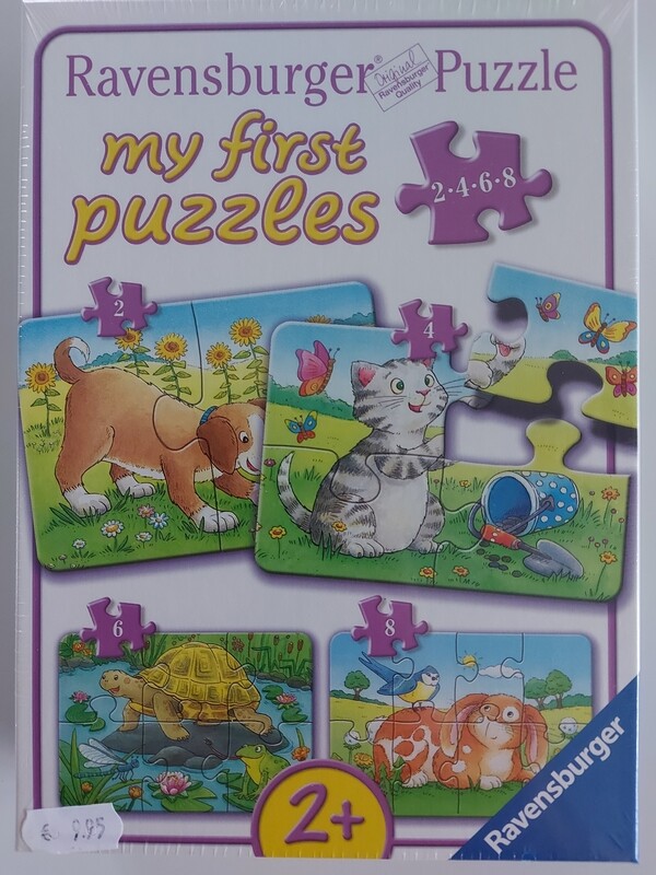 My First Puzzel Schattige huisdieren