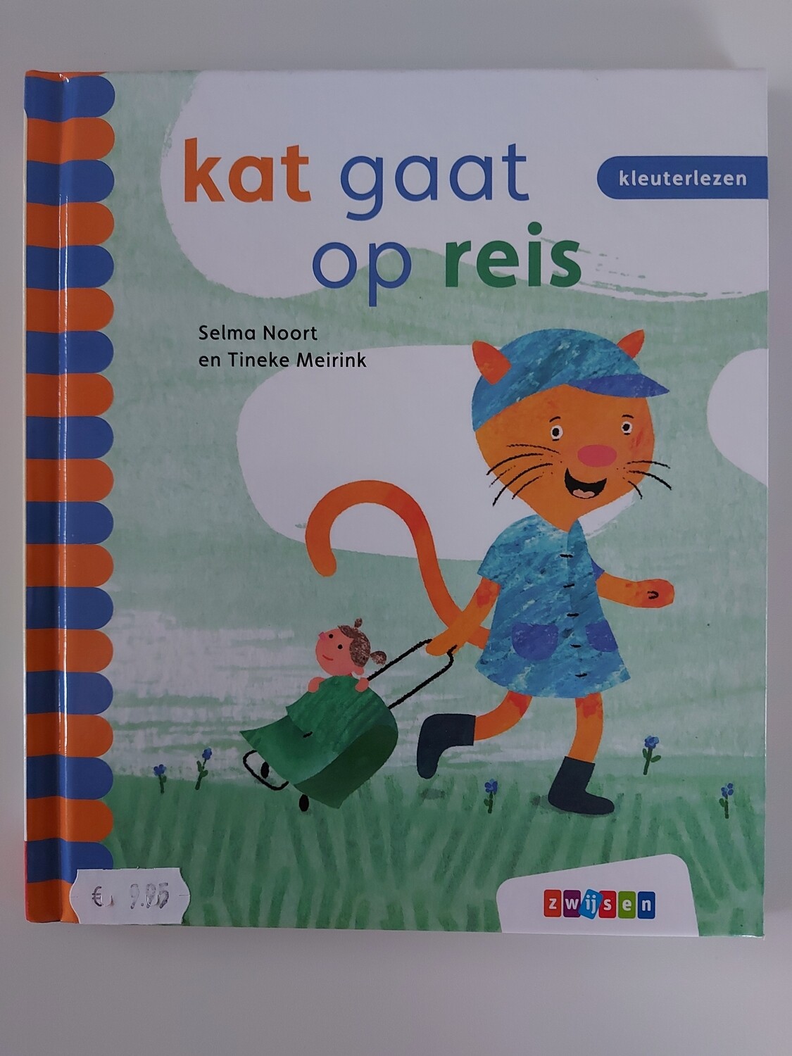 Kat gaat op reis