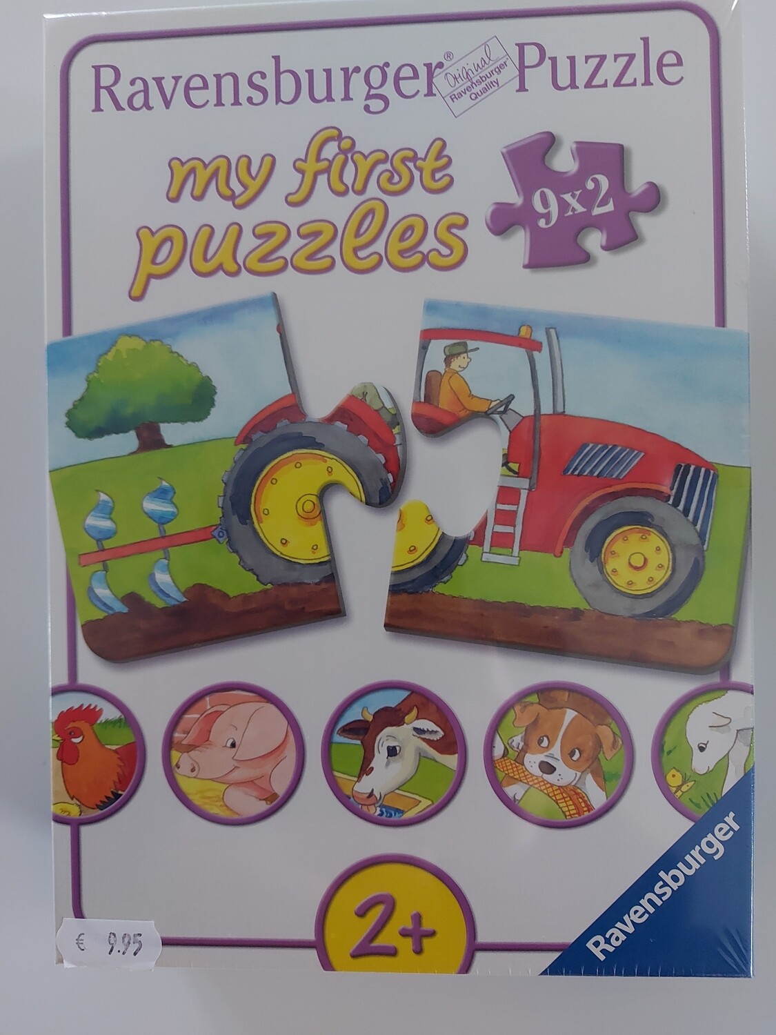 Op de boerderij puzzel 9x2
