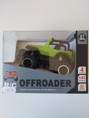 R/C Offroader groen