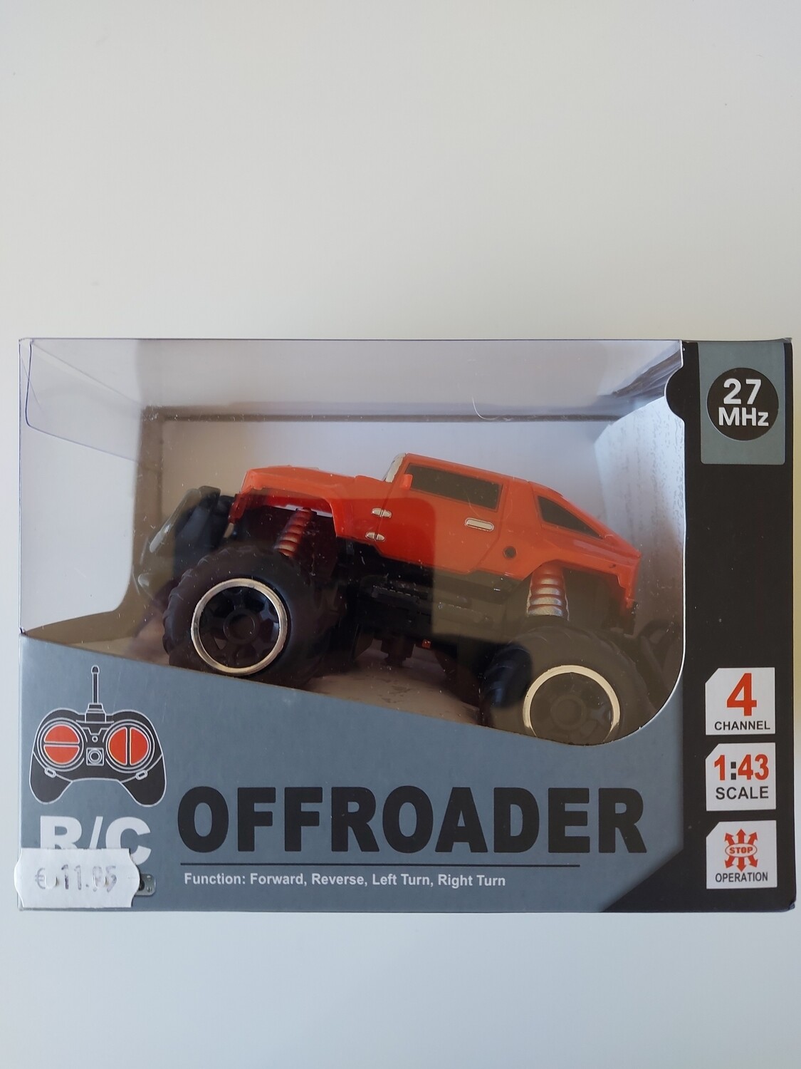 R/C Offroader rood