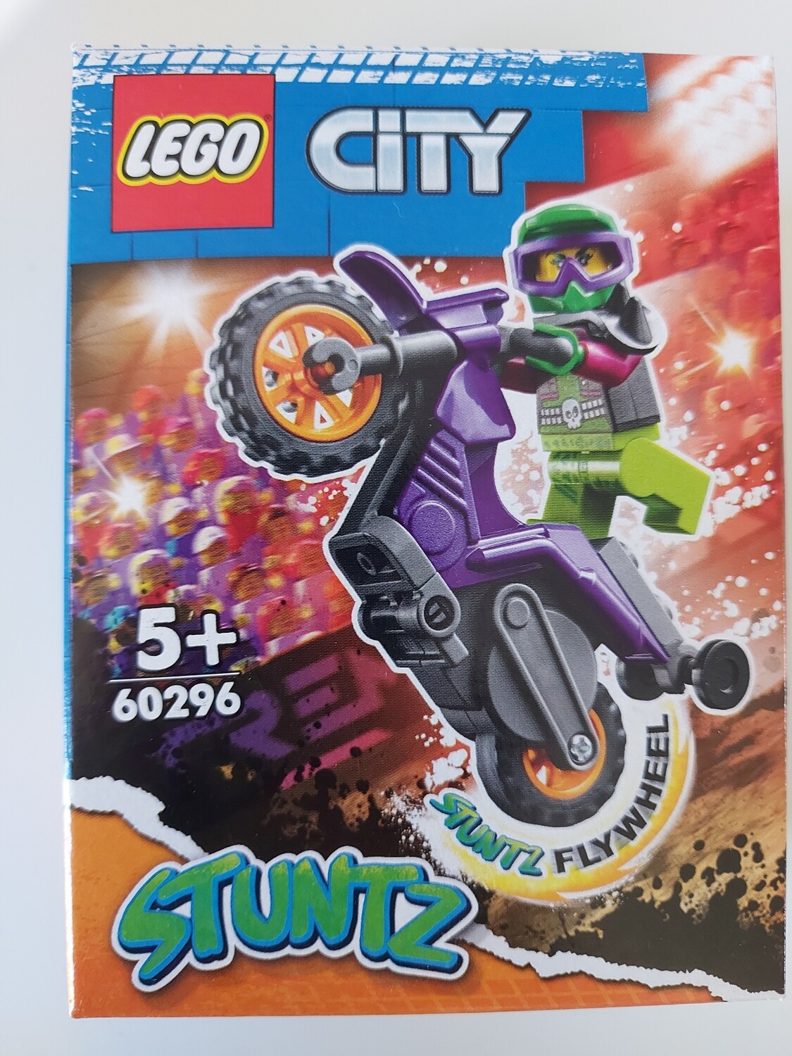 Lego City Stuntz wheelie stuntmotor