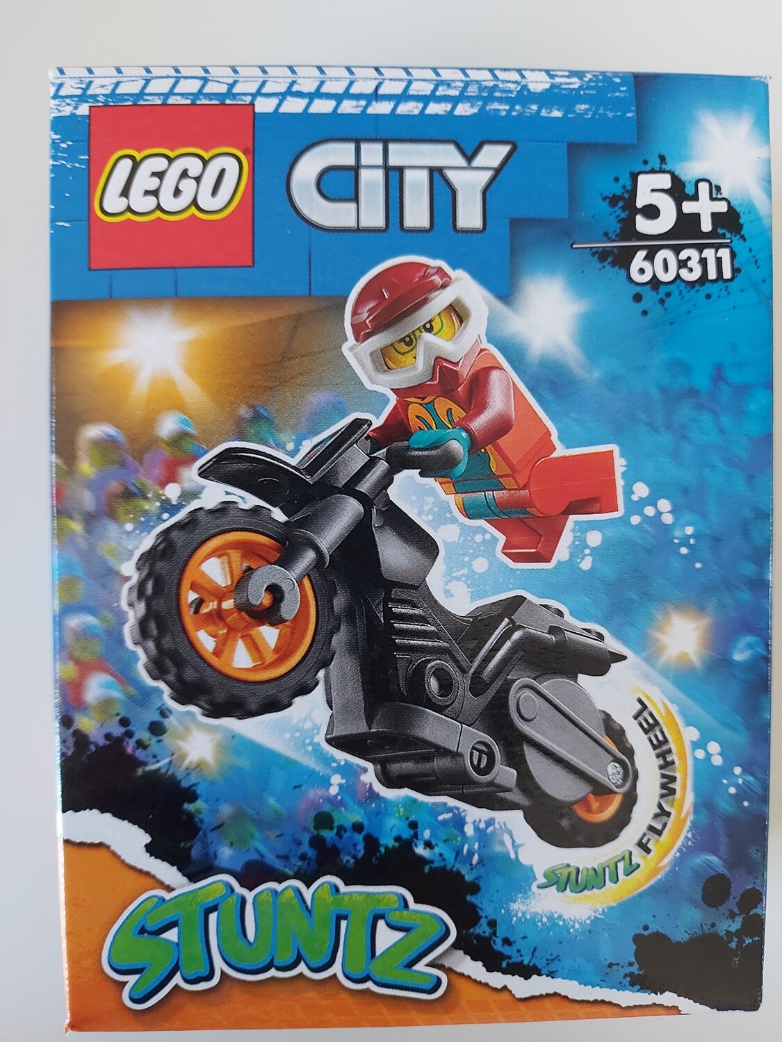 Lego City Stuntz vuur stuntmotor