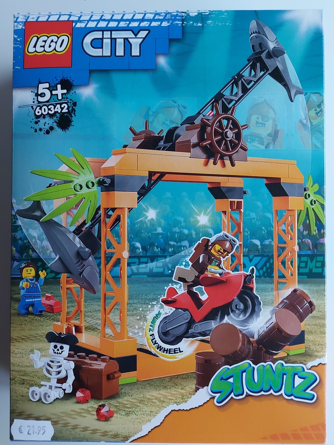 Lego City Stuntz De haaiaanval stuntuitdaging