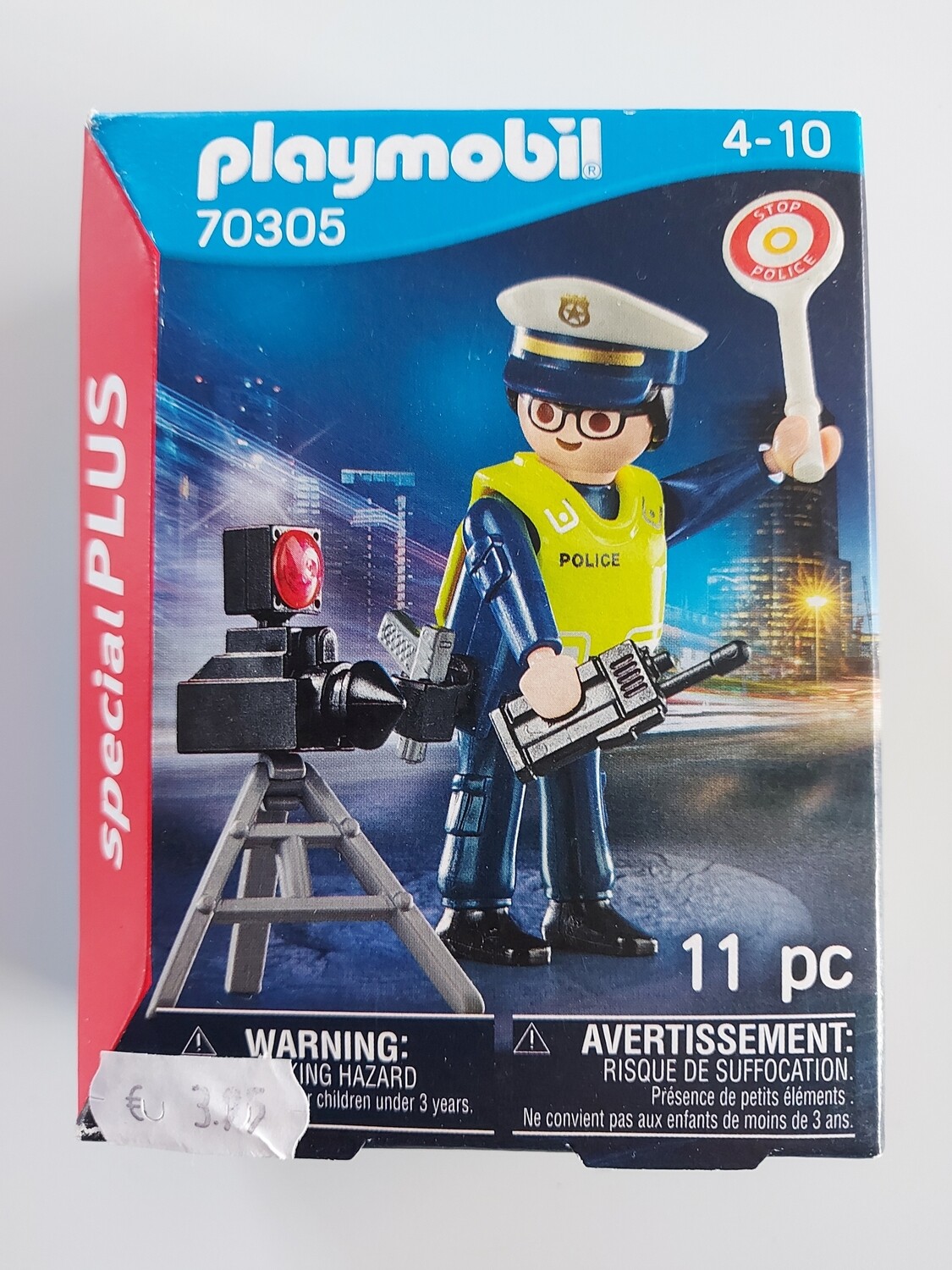Playmobil Politieman met flitscontrole