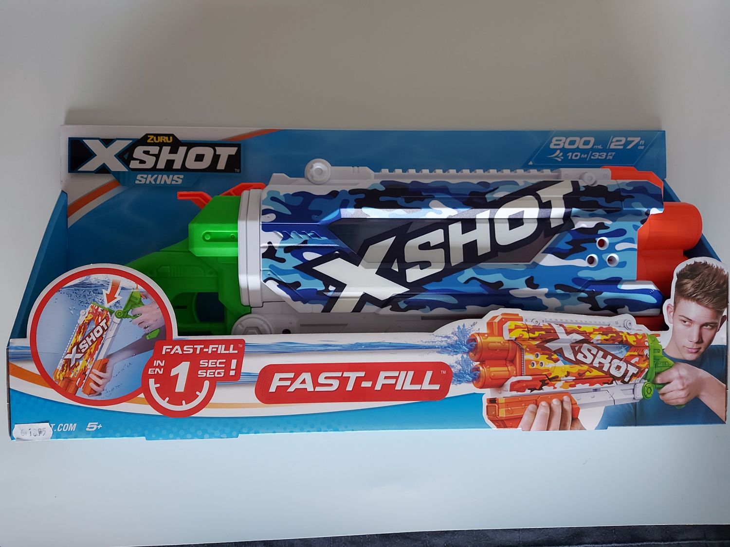Zuru X-shot Skins water camo