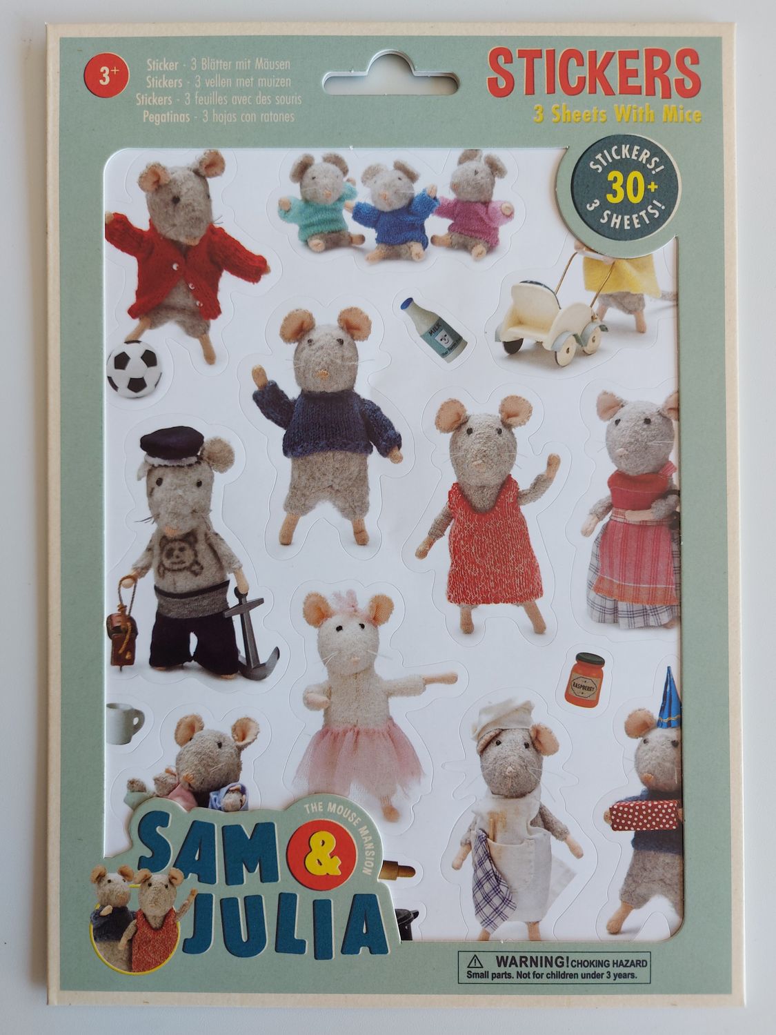 Het Muizenhuis. Stickers