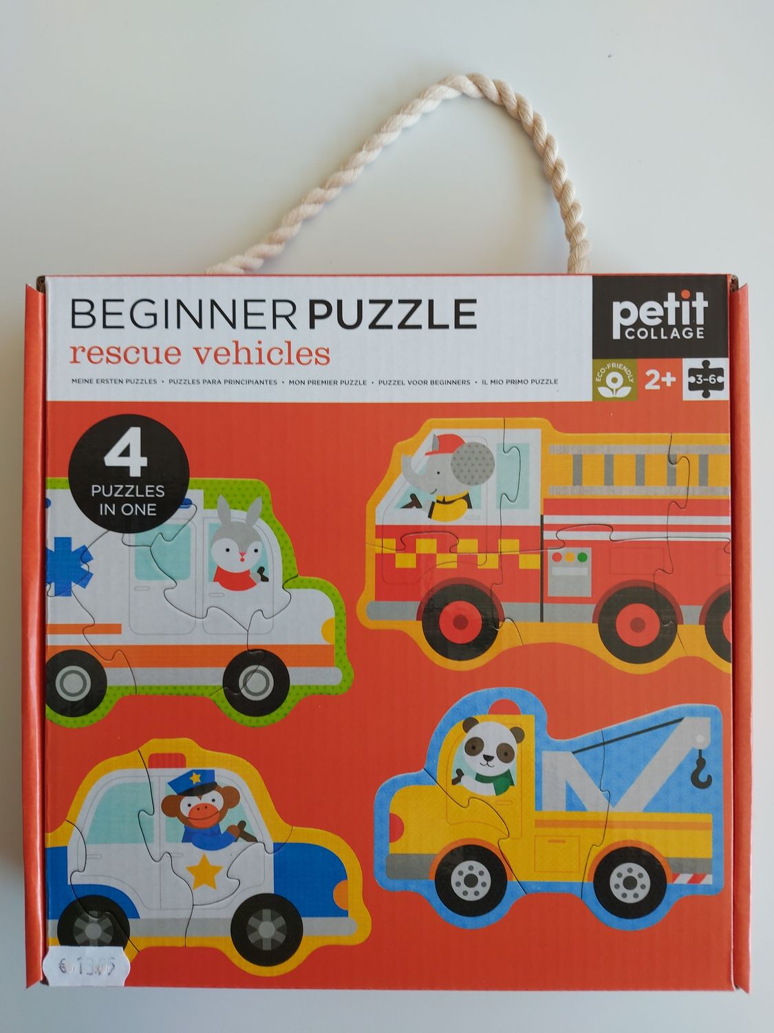 Beginnerspuzzel Rescue Vehicles
