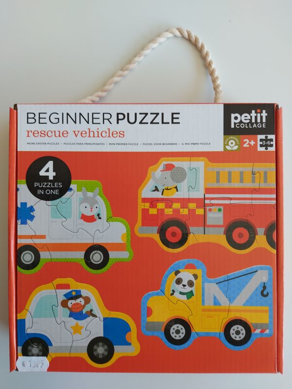 Beginnerspuzzel Rescue Vehicles
