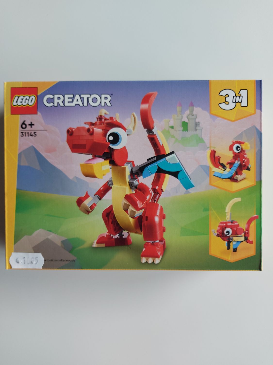 Lego Creator Rode Draak
