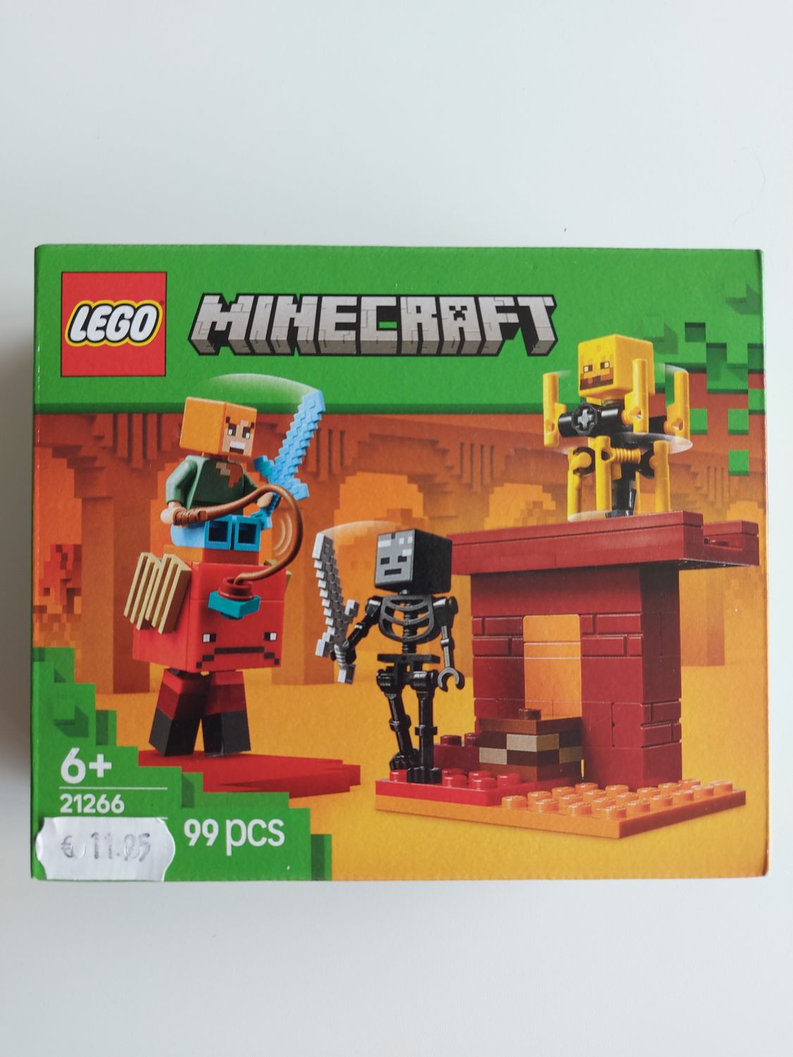 Lego Minecraft The Nether Lava Battle