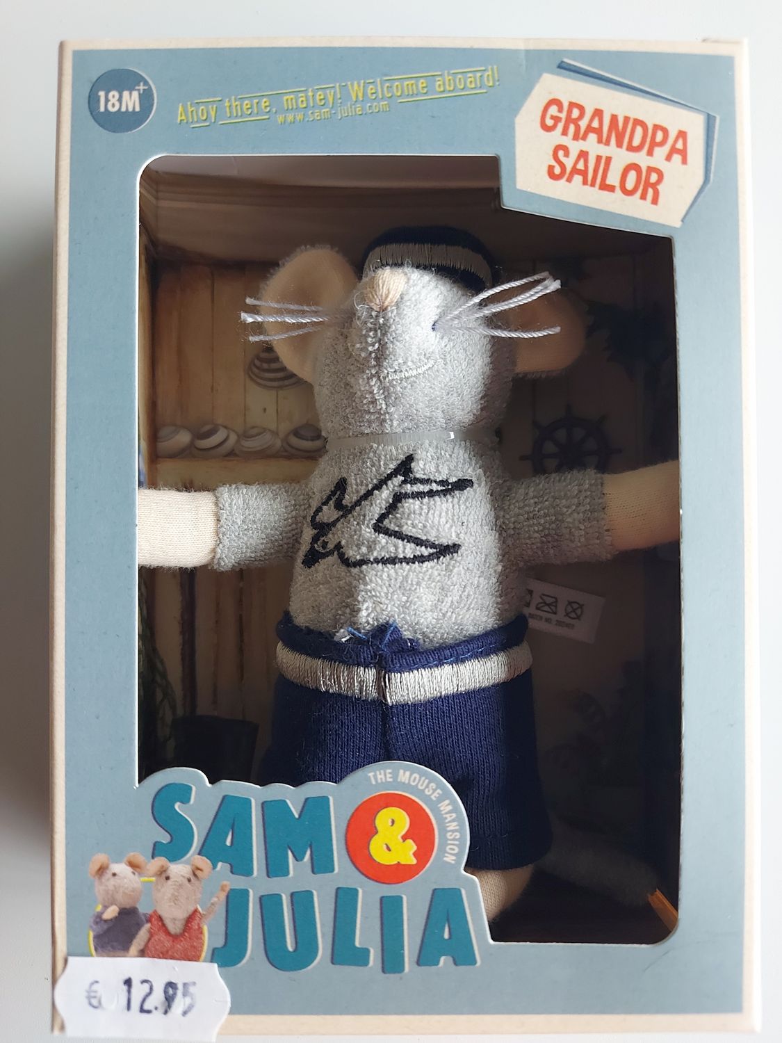 Het Muizenhuis. Pop Grandpa Sailor.